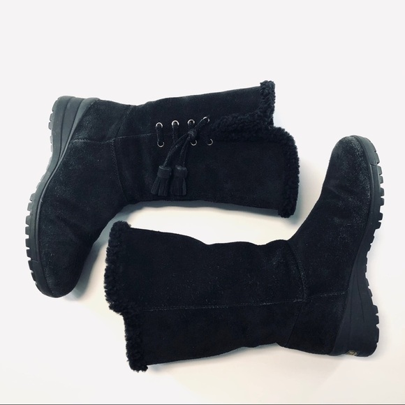 Lauren Ralph Lauren ‘Tadina’ Tassel Suede Boot - Picture 9 of 16